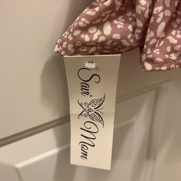 Long Sleeve Dress Maternity   Mom Size M length 33 Pit to Pit 18 - Picture 6 of 6